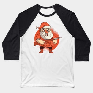 Hunting Santa Baseball T-Shirt